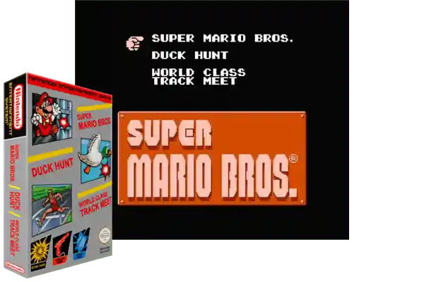 super mario bros. / duck hunt / world class track meet